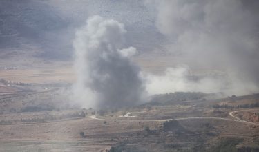 Serangan terbaharu Israel ke atas Lubnan menyasarkan kawasan pergunungan di Timur negara itu /AFP