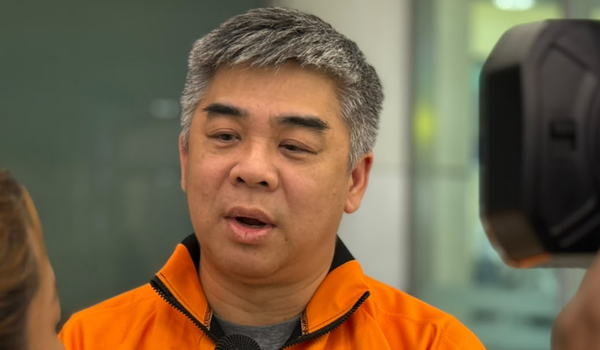 Ben Heng ditemui pemberita di KLIA Terminal 1 sebaik tiba dari Munich / Foto RTM