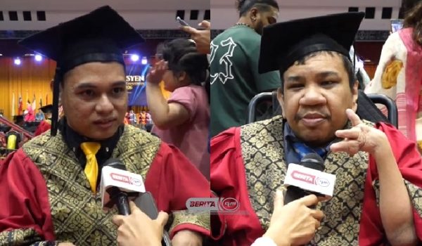 Tengku Mazaha Tengku Daus (kiri) dan Mohd Sobrie Md Noor