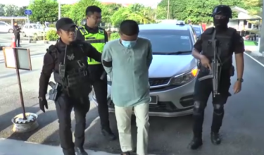 Tertuduh, Mohammad Haikal Mahfuz, 25 tahun menggangguk faham selepas pertuduhan dibacakan di hadapan Majistret Nurasidah A. Rahman