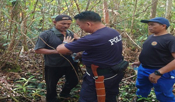 Warga emas hilang sejak Rabu ditemukan selamat, petang semalam. Foto Pengguna FB