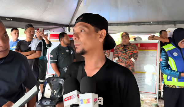 Bapa mangsa lemas, Mohd Zul Zunaidi Mohd Baldin/Foto RTM
