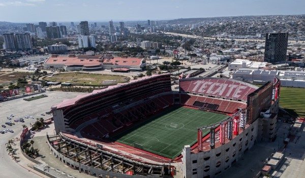 Stadium Caliente di Tijuana yang menjadi kem latihan pasukan Iran - Foto AFP