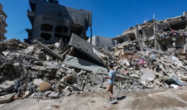 Keadaan kawasan di Lubnan yang diserang rejim zionis Israel/Foto Bernama