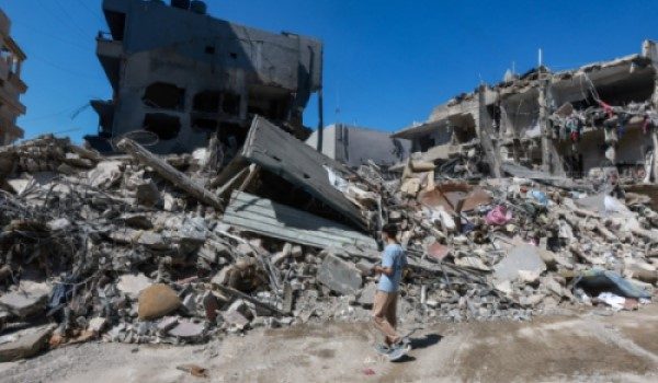 Keadaan kawasan di Lubnan yang diserang rejim zionis Israel/Foto Bernama