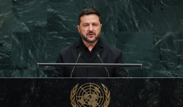 Volodymyr Zelensky/ AFP