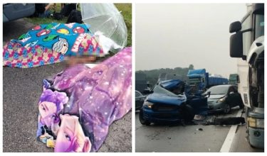 Dua wanita warga emas dan seorang kanak-kanak berusia lima tahun serta bayi berumur sembilan bulan disahkan meninggal dunia/Foto Thread Orang Awam
