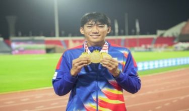 Jaguh pecut negara dari Tuaran, Ivan Jovic Suan/Bernama