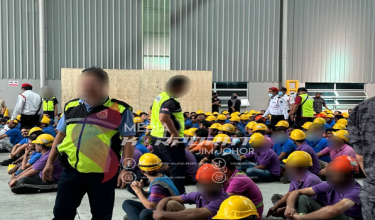 Foto FB Jabatan Imigresen Malaysia Negeri Johor