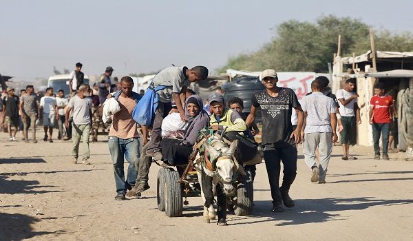 Israel didakwa melanggar undang-undang antarabangsa dengan menghalang penghantaran bantuan yang dibiayai oleh Kanada kepada penduduk awam di wilayah itu/Foto AFP
