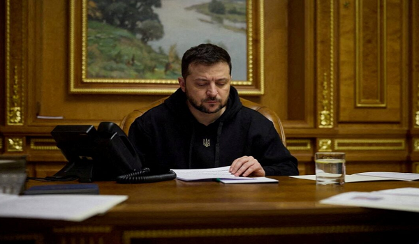 Presiden Ukraine, Volodymyr Zelensky/REUTERS