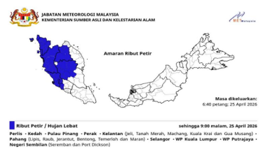 Foto facebook MetMalaysia