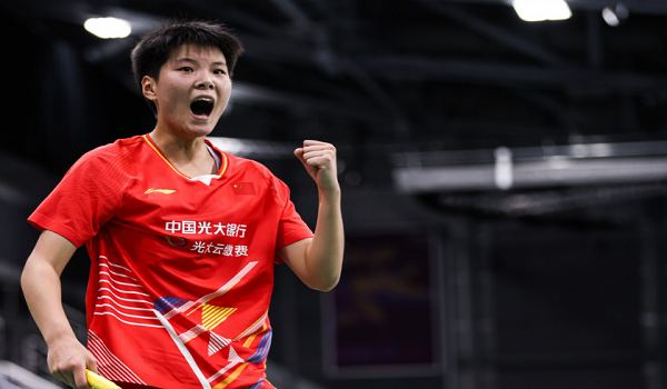 Pemain perseorangan wanita China, Xu Wen Jing./foto BWF