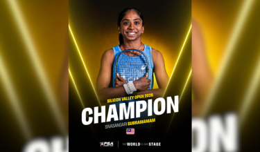S. Sivasangari menjuarai Terbuka Silicon Valley 2026/ Facebook PSA Squash Tour﻿