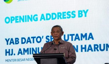 Menteri Besar Negeri Sembilan, Datuk Seri Aminuddin Harun/Foto Media MBNS