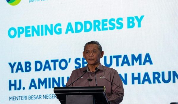 Menteri Besar Negeri Sembilan, Datuk Seri Aminuddin Harun/Foto Media MBNS