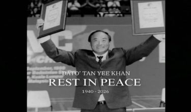 Tokoh legenda badminton negara, mendiang Datuk Tan Yee Khan