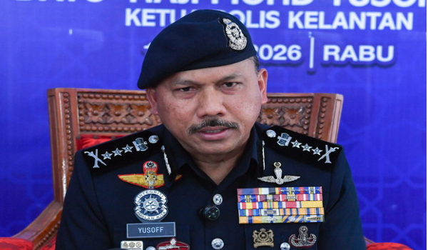 Ketua Polis Kelantan, Datuk Mohd Yusoff Mamat / BERNAMA