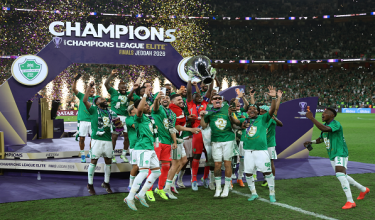 Pasukan Al-Ahli meraih kejuaraan Liga Juara-Juara Asia Elit selepas menundukkan Machida Zelvia 1-0 pada final kejohanan./foto AFP
