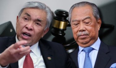  Timbalan Perdana Menteri Datuk Seri Ahmad Zahid Hamidi dan Presiden Bersatu, Tan Sri Muhyiddin Yassin