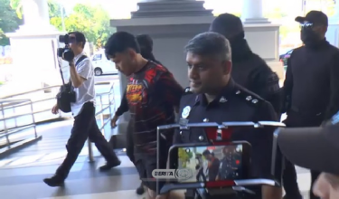 Muhammad Rafiqzam mengaku tidak bersalah di Mahkamah Majistret Kuala Lumpur hari ini atas pertuduhan menculik seorang kanak-kanak perempuan berusia 11 tahun