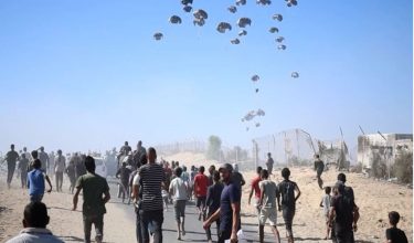 Penghantaran bantuan menerusi guguran udara kaedah terbaik bantu penduduk Gaza/Foto Bernama