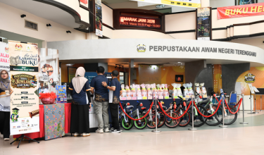 Karnival Buku dan Semarak Jawi 2026 dari  25 Julai hingga 1 Ogos di Perbadanan Perpustakaan Awam Terengganu