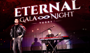 Yusri ketika pelancaran album  'Eternal Gala Night' yang berlangsung di JioSpace