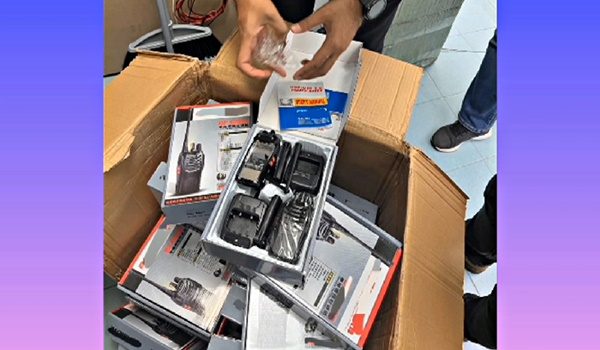 Antara walkie-talkie yang dirampas MCMC