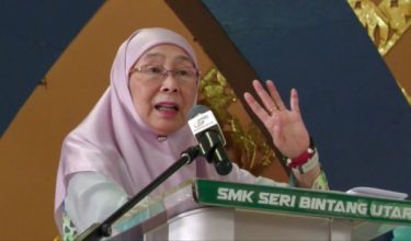 Datuk Seri Dr Wan Azizah Wan Ismail/ Foto RTM