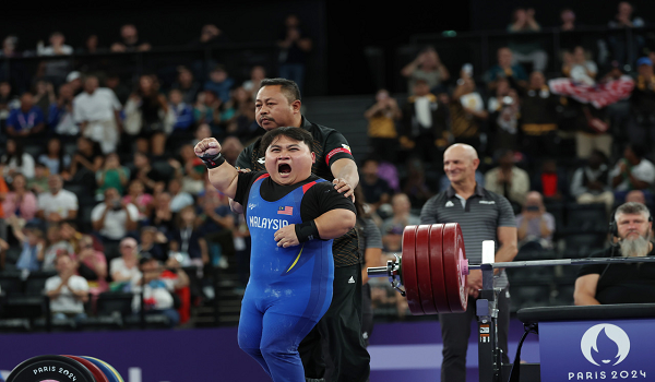 Bonnie mempertahankan pingat emas di Paralimpik Paris 2024/Foto BERNAMA