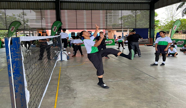 KLAS sepak takraw libatkan kanak-kanak 9 hingga 15 tahun/Foto PSM