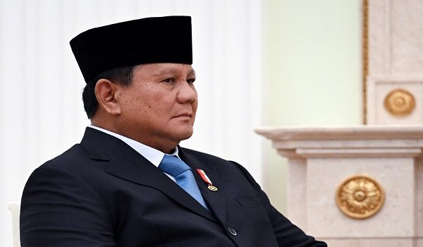 Indonesia’s President Prabowo Subianto attends a meeting with Russia’s President Vladimir Putin at the Kremlin in Moscow, Russia, April 13, 2026. Igor Ivanko/Pool via REUTERS