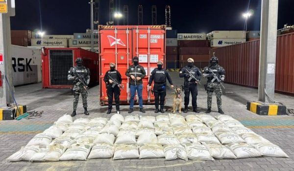 Operasi di Posorja berjaya menggagalkan penghantaran dadah ke Mesir/Foto El Comercio