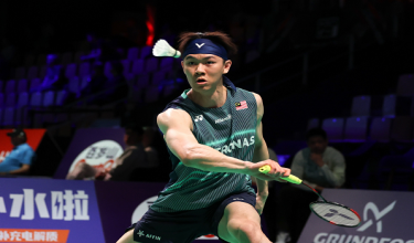 Pemain badminton perseorangan lelaki negara, Lee Zii Jia pada aksi Piala Thomas 2026./foto BERNAMA