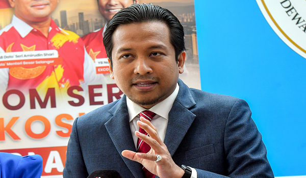 EXCO Belia dan Sukan Selangor, Mohd Najwan Halimi./foto BERNAMA