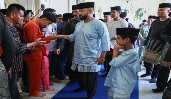 Pemangku Sultan Johor, Tunku Mahkota Ismail /BERNAMA
