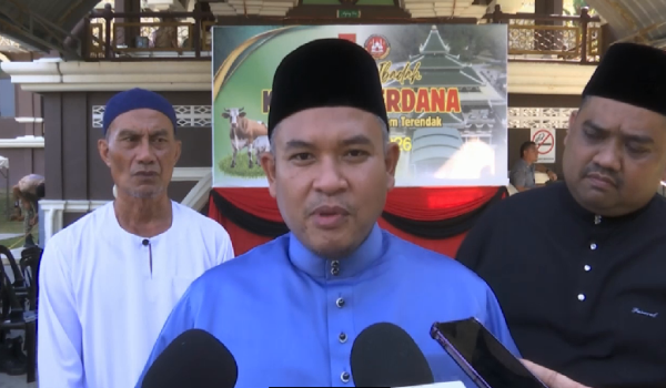 Exco kanan Perumahan, Kerajaan Tempatan, Saliran, Perubahan Iklim dan Pengurusan Bencana Melaka Datuk Rais Yasin/ RTM
