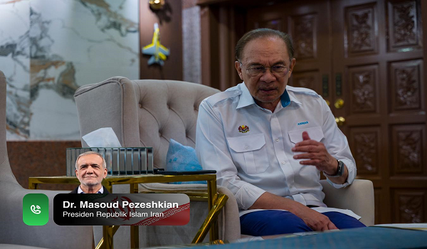 Perdana Menteri, Datuk Seri Anwar menzahirkan harapan agar Iran segera kembali aman./ FB Anwar Ibrahim﻿