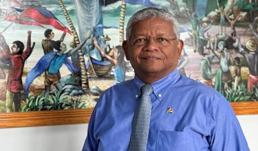 Penyandang jawatan Presiden Seychelles, Wavel Ramkalawan/ Foto REUTERS