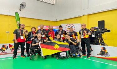 Sarawak raih emas boccia berpasukan campuran BC1/BC2 / FOTO RTM