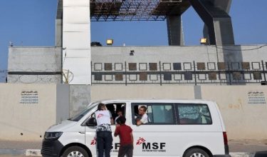 Semua klinik kendalian MSF dikepung tentera Israel. Foto MSF