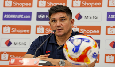 Ketua Jurulatih JDT, Xisco Munoz pada sidang media perlawanan peringkat Kumpulan B Piala Shoopee
menentang Shan United FC di Stadium Sultan Ibrahim hari ini./BERNAMA