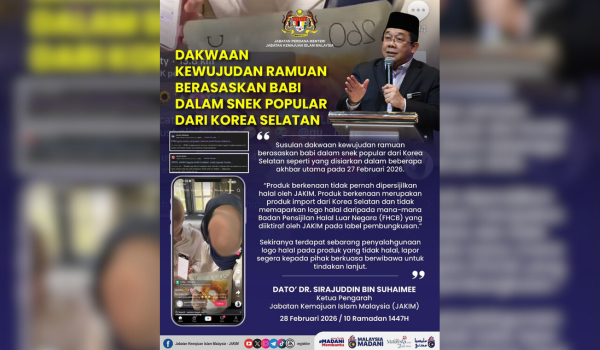 Foto Facebook JAKIM