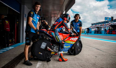 Hakim Danish semasa perlumbaan Moto3 di Circuito de Jerez, Angel Nieto / Foto zkracing