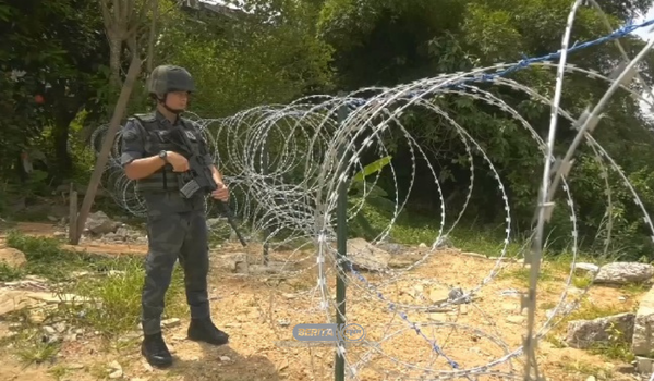 Kawalan keselamatan di sempadan Malaysia-Thailand di Kelantan terus 
dipertingkat susulan insiden tembakan di Pattani, Thailand