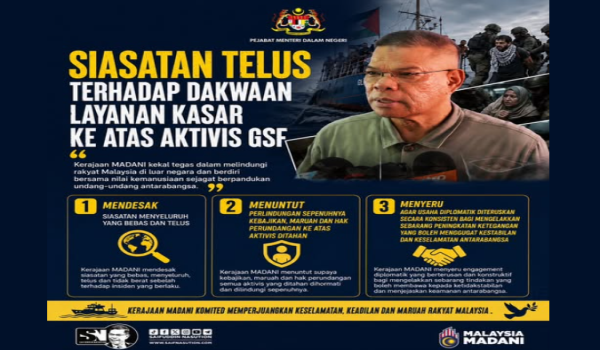 Foto FB rasmi Datuk Seri Saifuddin Nasution Ismail
