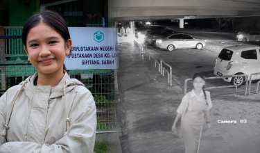 Sebelum ini, Gwen Mia hilang selepas dipercayai tidak berada di kawasan sekolah sebaik tamat sesi persekolahan