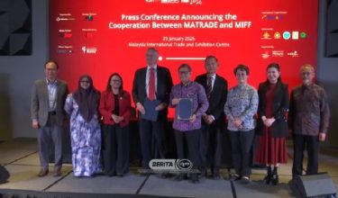 Sidang media bersempena kerjasama MIFF dengan Perbadanan Pembangunan Perdagangan Luar Malaysia (MATRADE)