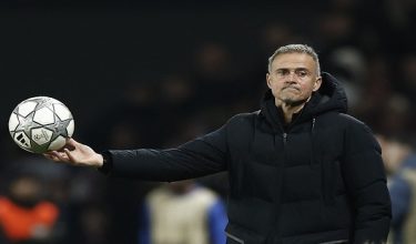 Jurulatih Paris Saint-Germain (PSG), Luis Enrique/ REUTERS